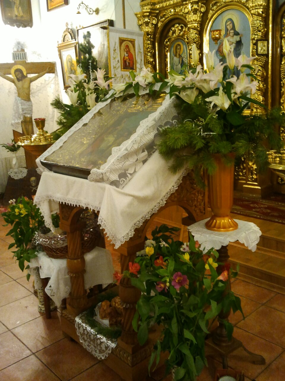 Праздник Рождества Христова в Свято-Вонифатьевском храме. 7 января 2017 года.