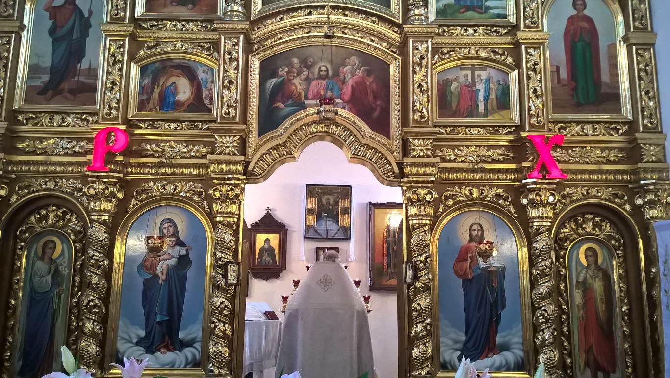 Праздник Рождества Христова в Свято-Вонифатьевском храме. 7 января 2017 года.