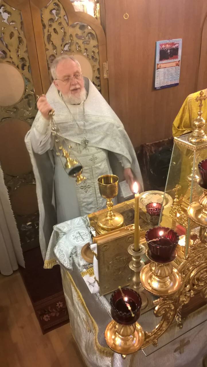 Праздник Рождества Христова в Свято-Вонифатьевском храме. 7 января 2018 года.