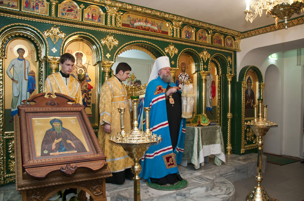 Освящение храма в честь святого Шио Мгвимского